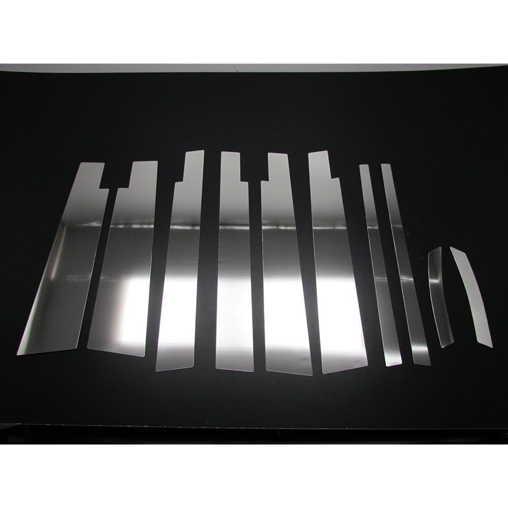 BRIGHTZ Voxy 80 85 Super Mirror Stainless Plated Pillar Panel Visor Useful 10PC [PIL-SIL-268] ZWR80G ZRR80G ZRR80W ZRR85G ZRR85W ZWR ZRR R80 R85 Voxy Voxy Boxy Boxy 13963