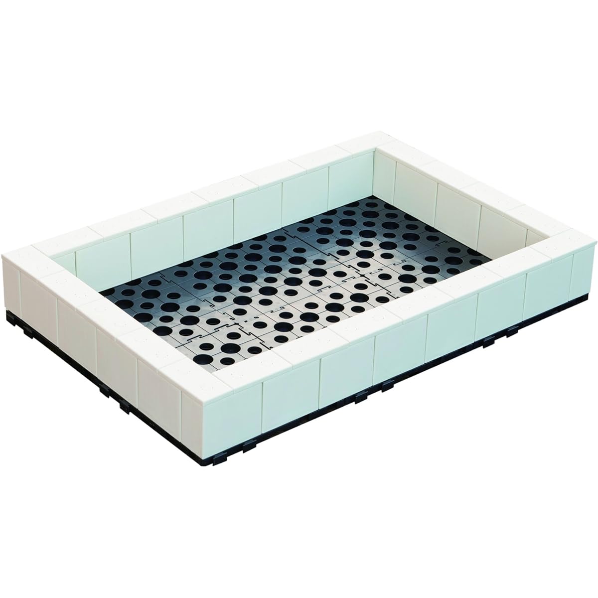 System farm (assembled flower bed/vegetable garden) 60cm x 90cm x 1 tier set Ivory