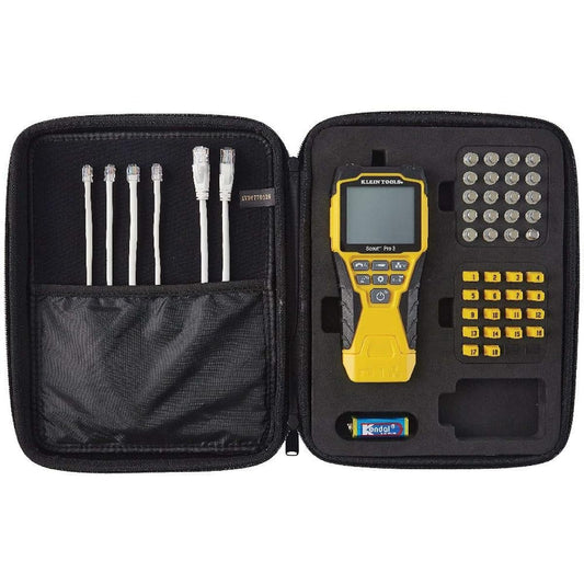Klein Tools VDV501-852 Cable Tester with Remote, VDV Scout Pro 3 Test Kit Locates and Tests Voice, Data and Video Cables