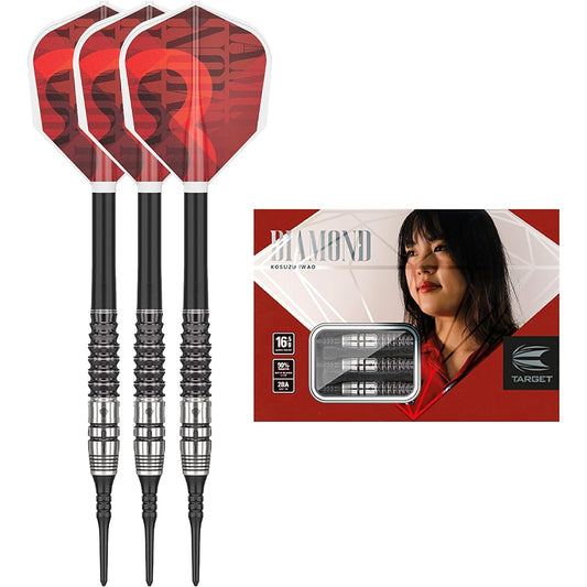 TARGET PRIME SERIES DIAMOND 90% 16.5G 2BA SOFT TIP DARTS