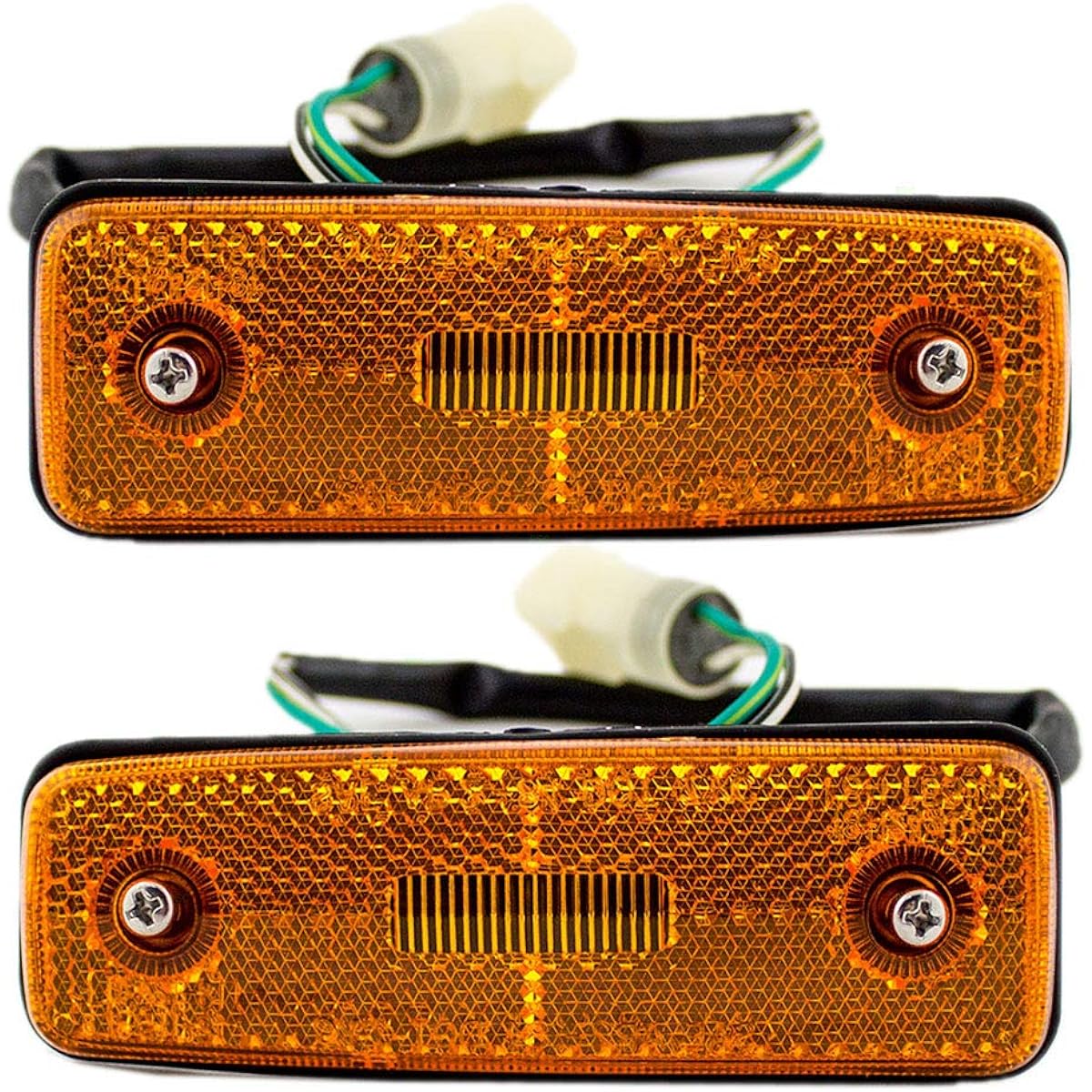 BROCK replacement set driver and passenger seat signal side marker light 79-83 Celica Land Cruiser Supratell cell & Pickup Truck 8174014110 8174014110 8173014110