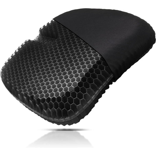 relaxheal Gel Cushion Chair Cushion No Butt Pain Gel Cushion Car Seat Cushion Honeycomb Cushion Rubber Office 45×45×6