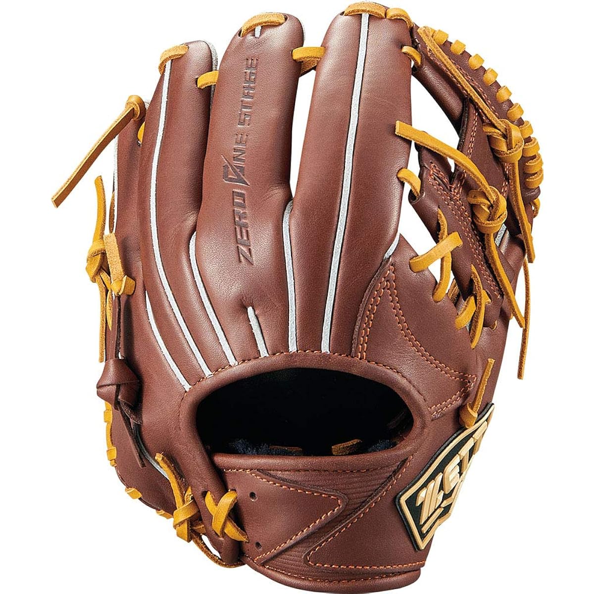ZETT Boys Baseball Softball Glove (Glove) Zero One Stage Second Short Right Pitch Height 120cm to 135cm Compatible with New Softball BJGB71910