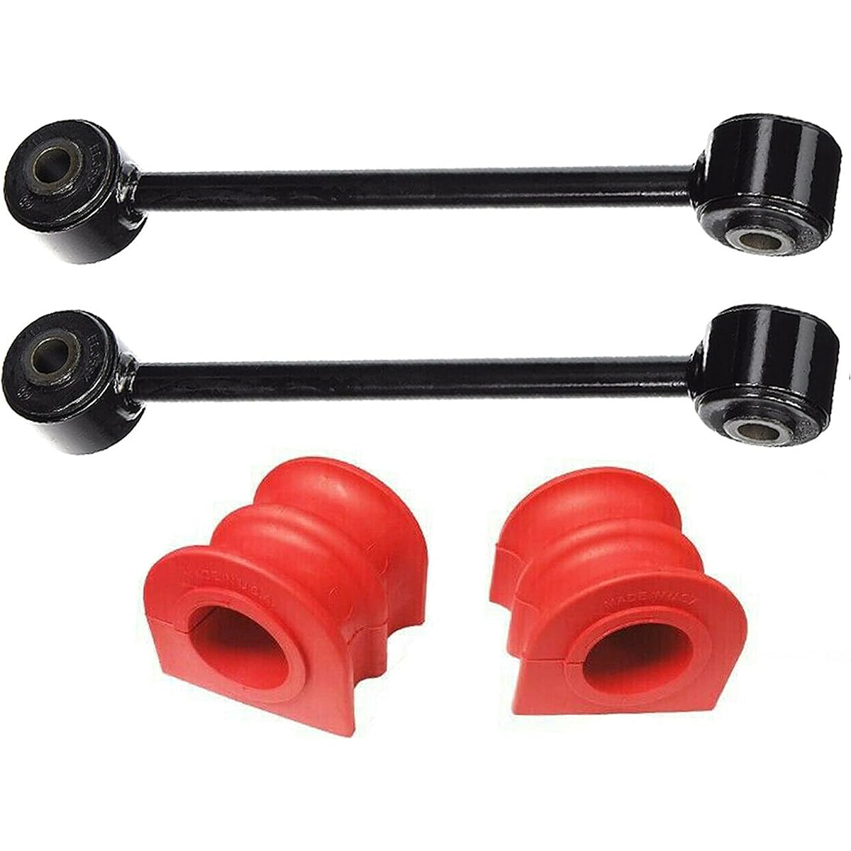Four front swabrinks + Bushing JEEP 2006-2010 Compatible with Grand Cherokei Commander