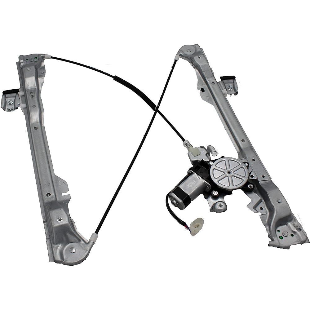 Doman 751 - 228 Ford Focus Front Driver side power window regulator with motor