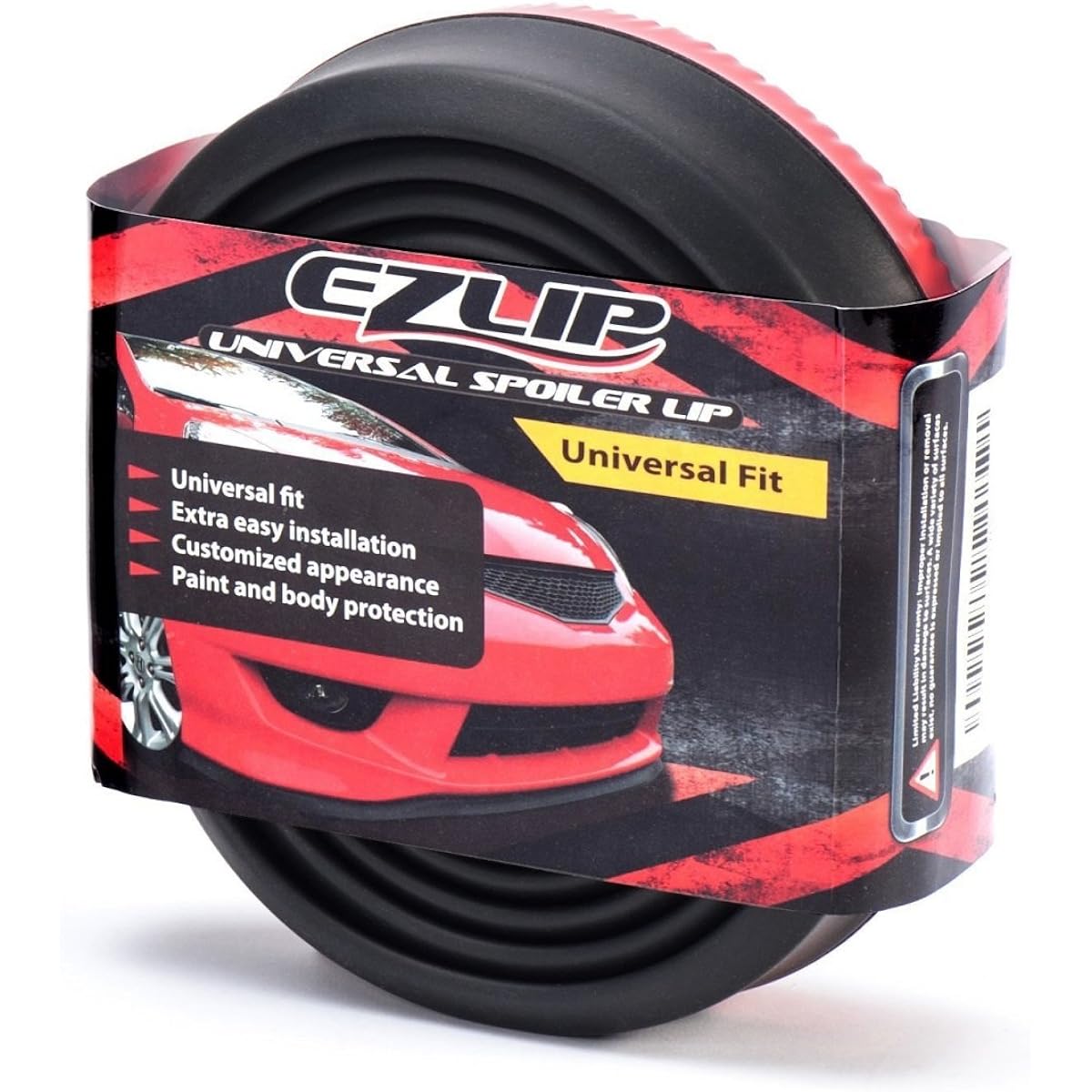 EZ Lip EZ1001 Universal Spoiler Lip Black