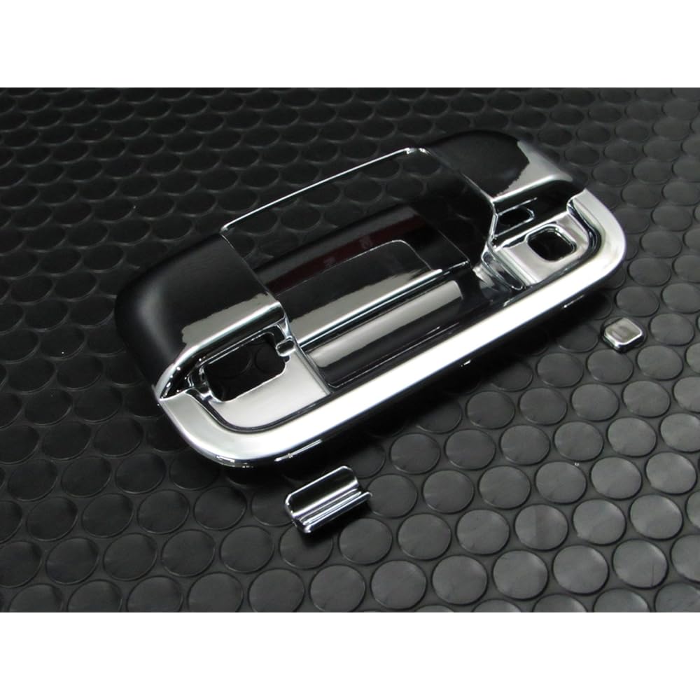 BRIGHTZ Hustler MR31S MR41S Plated Door Handle Cover Rear Hatch Knob Plate Set D Type [REA-DHC-010] Hustler MR MR31 31 15517