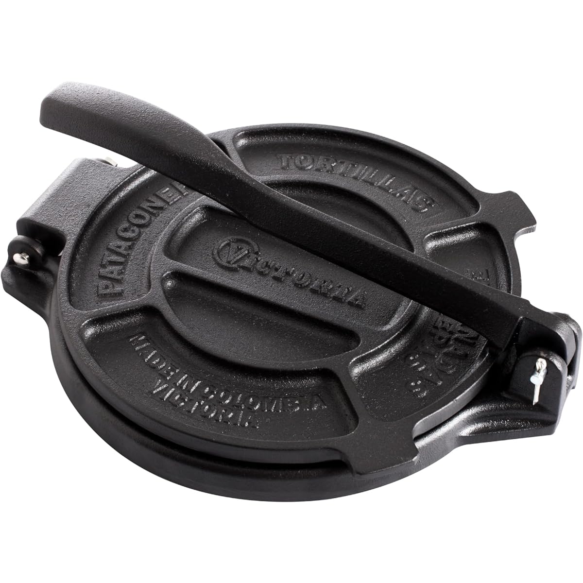 [VICTORIA] 8 inch tortilla press 20cm cast iron [Genuine Japanese product]
