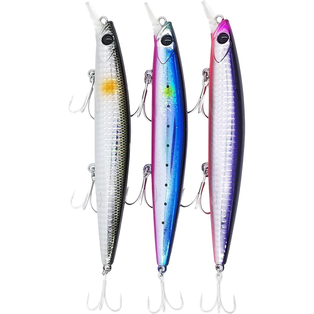 135S 26g [TSURINOYA] Magnetic Attachment Center of Gravity Unit Movement System High Appeal Sinking Minnow Sea Bass Flounder Maggochi Flat Fish DW109