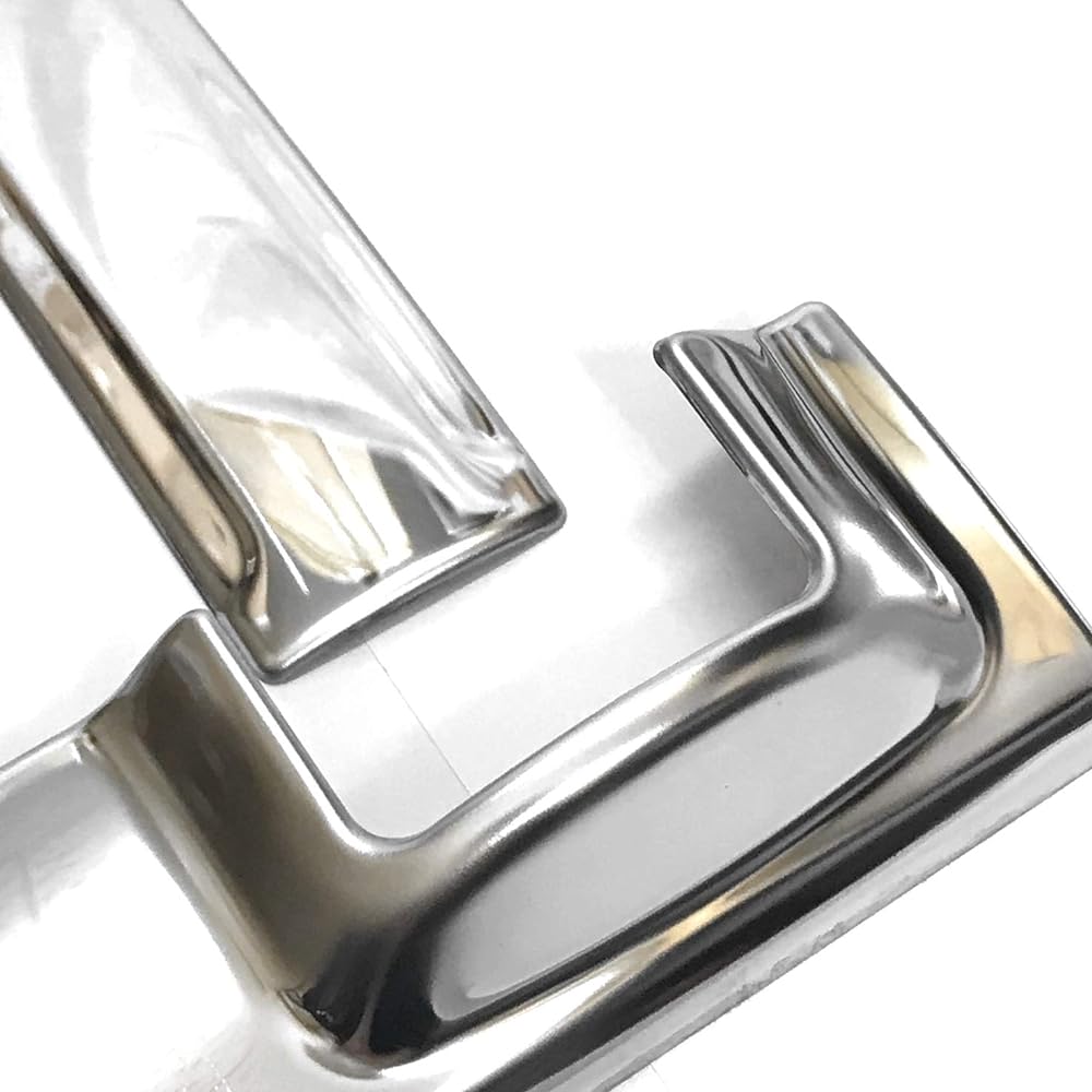 POG Inner Door Handle Cover 3D Door Handle Garnish Stainless Silver For SPACIA Custom Gear For SPACIA MK53S Interior TN-3692