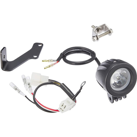 KITACO Lamp LED Shuttle Beam KIT Bolt-on Type High Brightness LED Splashproof Monkey 125 Body/Black Lens/Clear 800-1300380