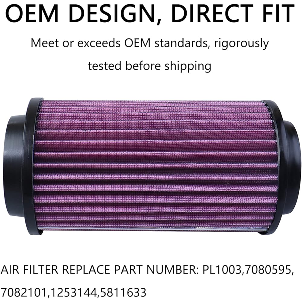 Air filter PL-1003 Polaris SportsMan 400 550 570 600 700 800 850 1000 Air filter 7080595 7082101 1253144 5811633 Replacement
