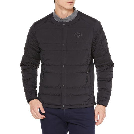[Callaway] Men's Down Blouson (Star Stretch: High Stretch, Water Repellent, Windproof, Breathable) / Outerwear Golf / C22215106