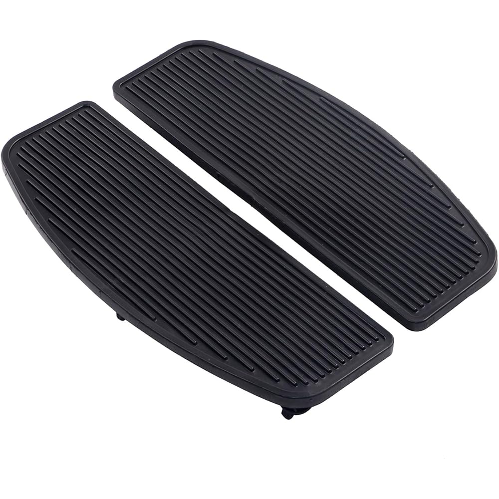 Rubber Front Rider Insert Floorboard Foot Peg Footboard for Harley Touring Softail