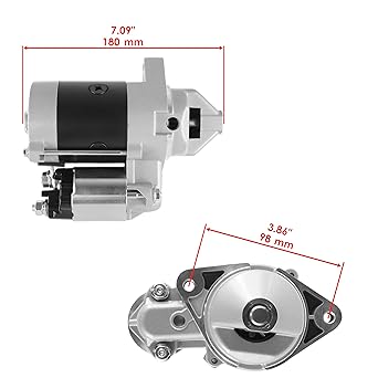Caltric Starter Kawasaki FC400V FC401V FC420V 12.5-14 HP compatible