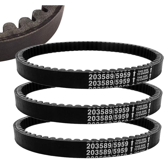 30 Series Gookart Drive Belt Set of 3 MANCO 5959 / COMET 203589