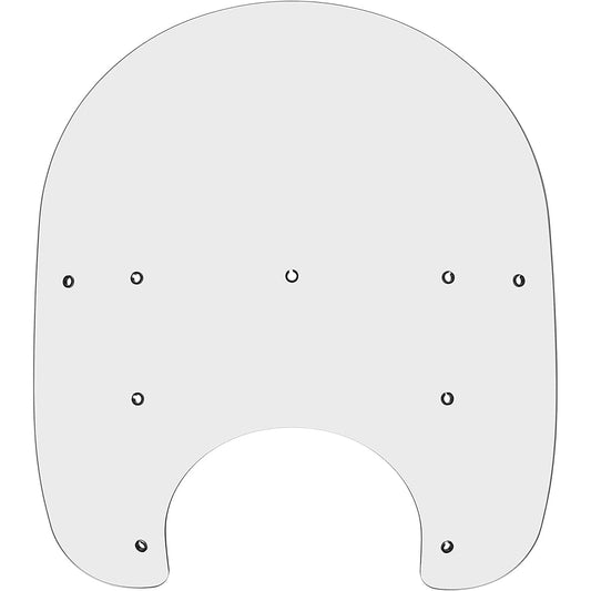 MEMPHIS Shades Mep6120 Clear windshield (15 -inch road king replacement plastic)