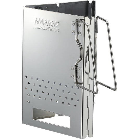 NANGGEAR (Nanko Camping Gear) Barbecue Folding Fire Starter Charcoal Starter Charcoal Starter FD Charcoal Grill Master Stainless Steel 11106 (MT-17)