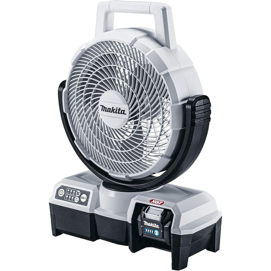 Makita Rechargeable Fan (White) 40Vmax Main Unit Only/Battery and Charger Sold Separately CF001GZW