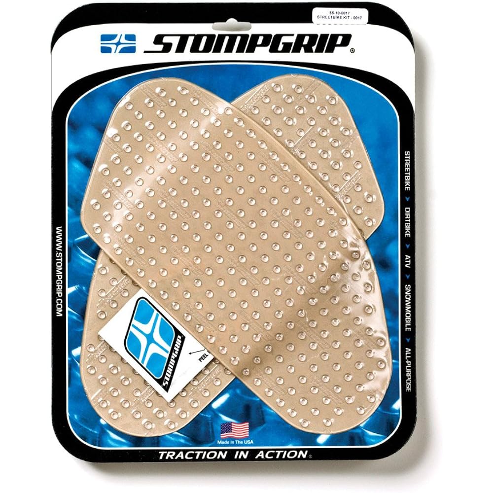 STOMPGRIP Traction Pad Tank Kit VOLCANO Clear CBR600RR(03-06) 55-2003