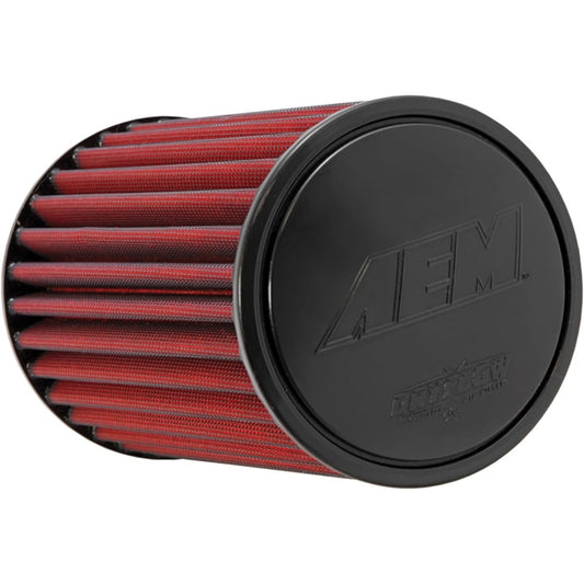 AEM Universal Dry Flow Lump On Air Filter Round Tap Type 102mm Flange ID Height 235mm Base 165mm Top 130mm 21-3059DK