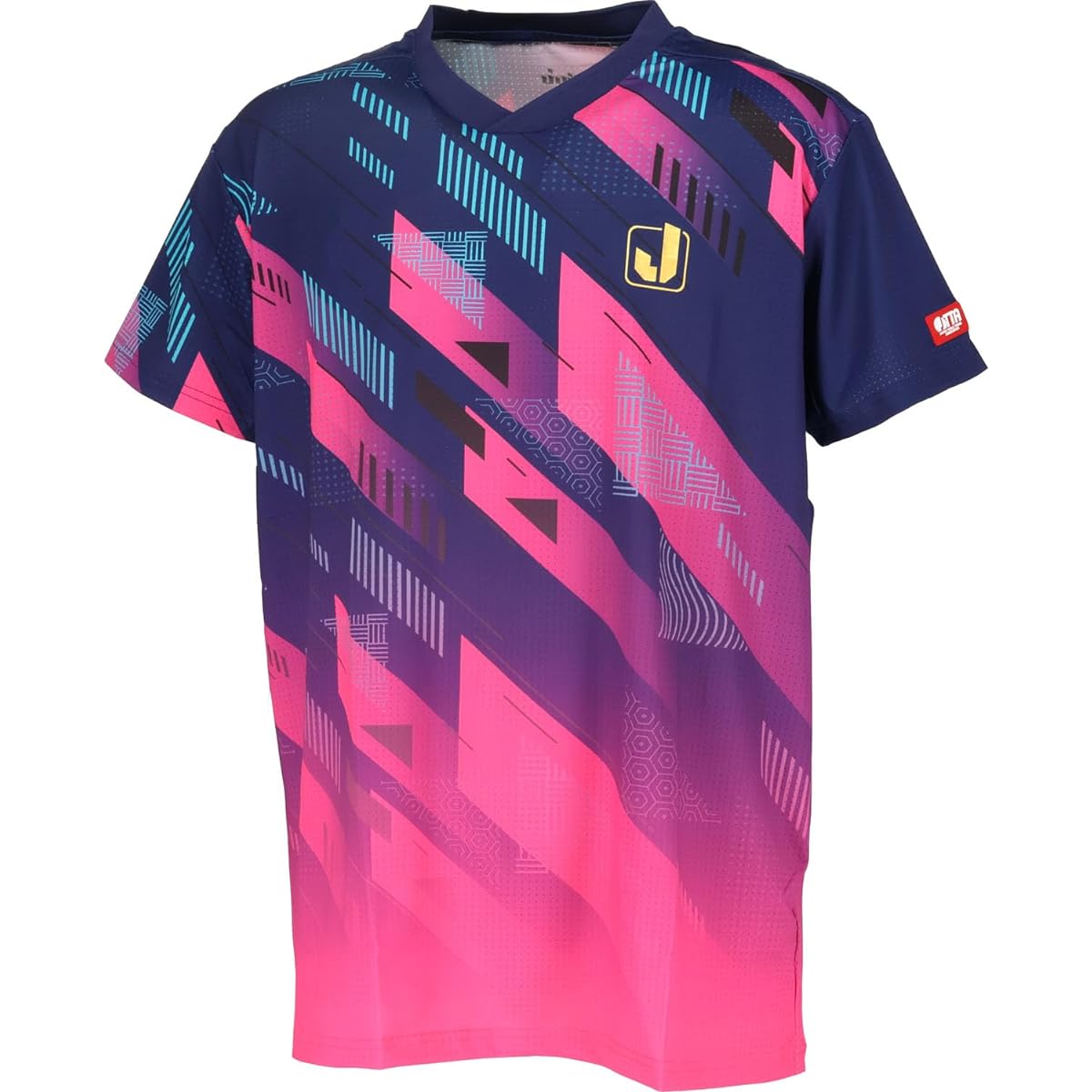 JUIC Table Tennis Game Shirt Galaxy-J J.T.T.A (Japan Table Tennis Association) Officially Certified Unisex 5659