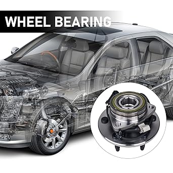 Macel 515036 Front 4WD/AWD Wheel Bearing Hub Assembler Cadillac Escalade EXT ESV Chevrolet Express Silverado Subarban 1500 GMC Sabana Sierra 1500 2500 Yukon XL 1500 W/ABS