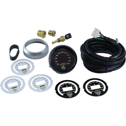 AEM 30-4402 100-300F oil, transmission or water thermometer