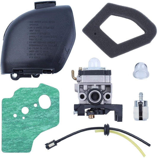 Haishine Carburetor Air Filter Cover Housing Fuel Line Grommet for Honda GX35 GX 35 1.3HP 4 Stroke Mini Gas Motor Engine Strimmer Cutter