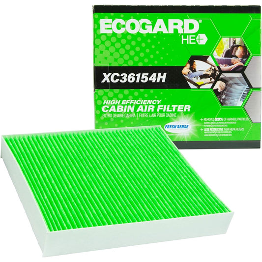 ECOGARD XC36154H High Efficiency Premium Cabin Air Filter + Baking Soda Chevrolet Cruise, Malibu, Sonic, Trucks, Sparks Supports Buik Encore, Lacros, Berano, Reggal | Cadillac SRX