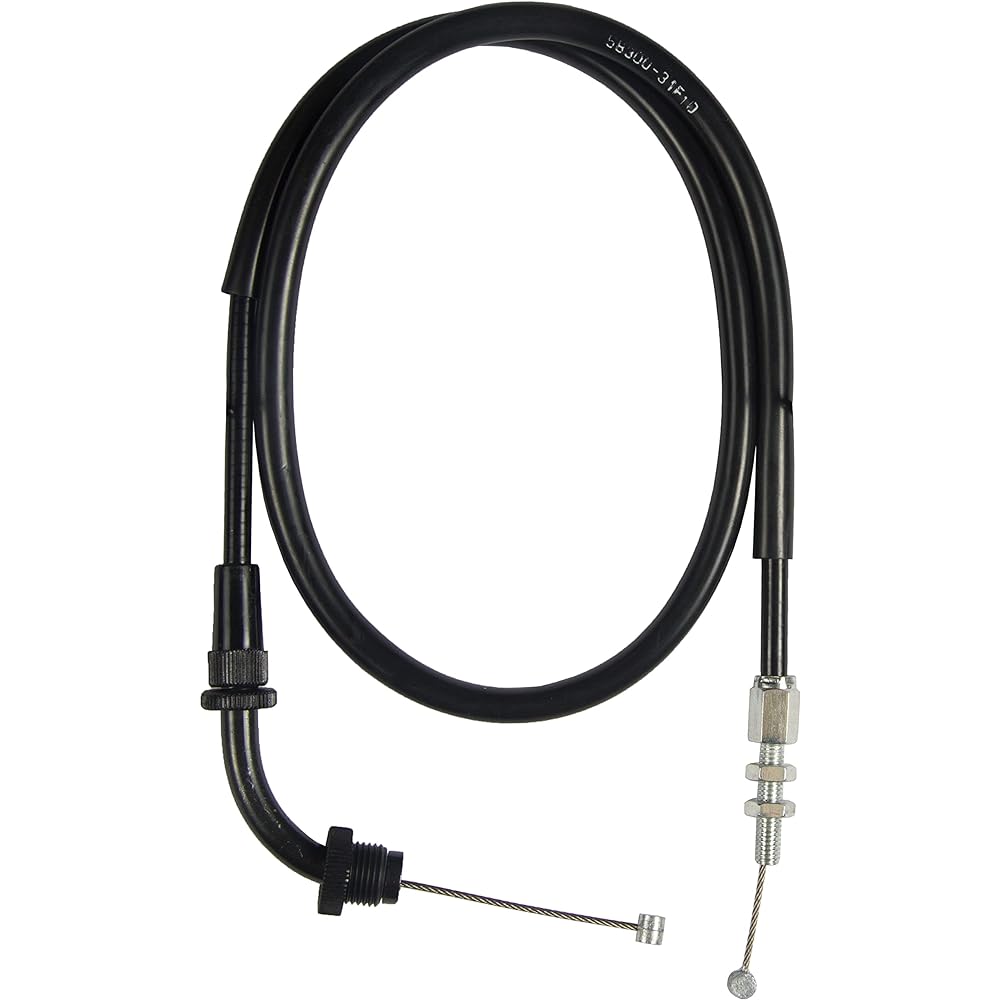Bike Control Cable Throttle Cable B (Closed) Compatible with Suzuki GSF 600 Bandit S/SU/U / 58300-31F10