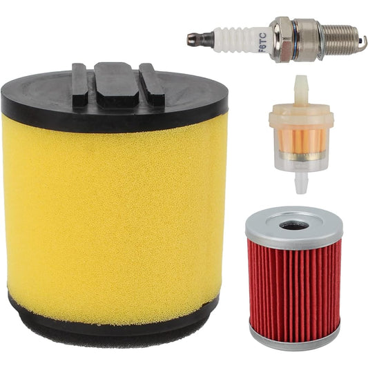 Carbhub Air Filter Oil Filter Kit Arctic Cat 250 2x4 4x4 Arctic Cat 300 2x4 4x4 04x4 0470-355 Replacement