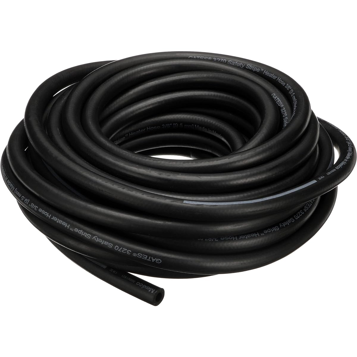 GATES 28409 Safety Stripe Standard straight heater hose