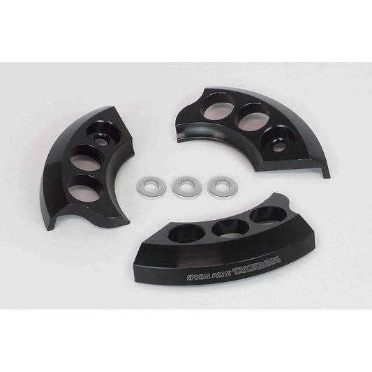 SP TAKEGAWA R. Crankcase Protector Black GROM/Monkey 125/Super Cub C125/Dax 125 02-01-0265
