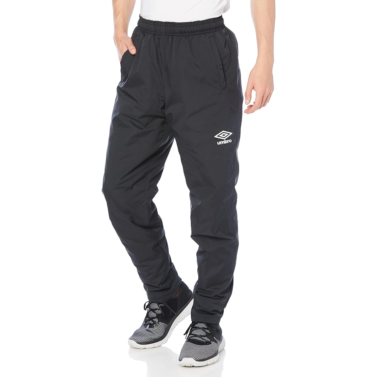 [Umbro] Woven Filled Pants, Warmer Pants, Soccer, Thermal, Windproof, Water Repellent, Stretch