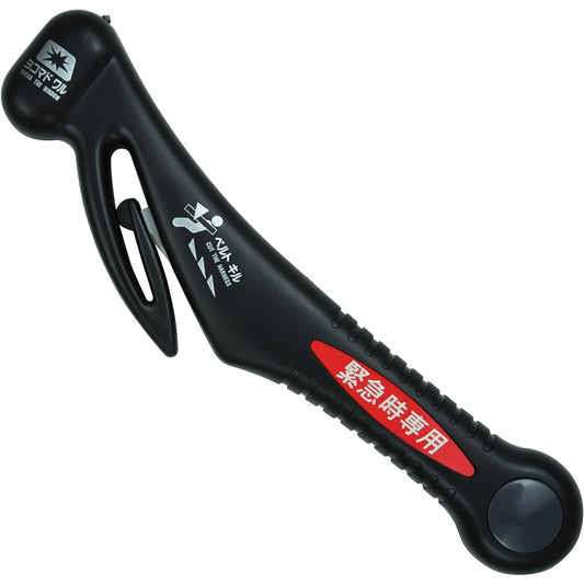 Hasegawa Knives Hammer Rescue Emergency Escape Escape Tool Black DT-30-B
