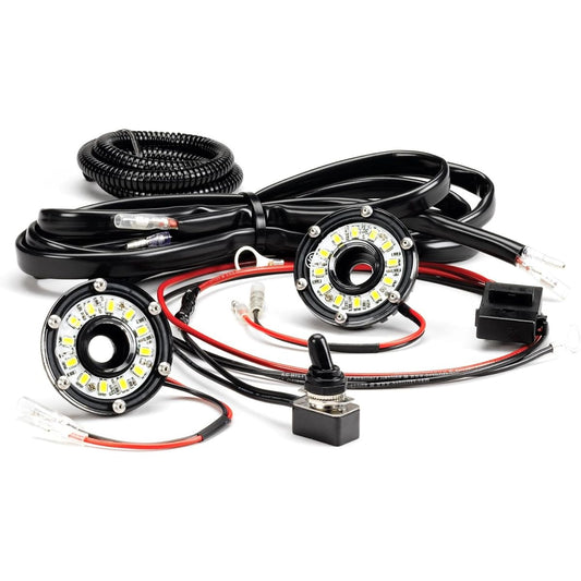 KC HILITES 355 CYCLONE LED Universal 2 Light Bonnet Lower Wiring Kit