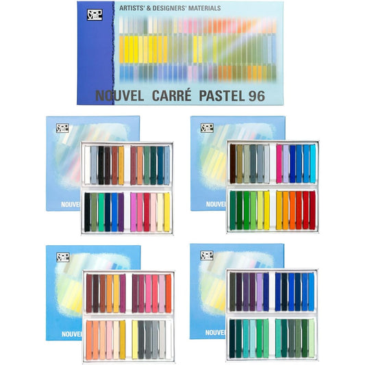Talens Japan Talens Curry Pastel 96 Color Set Paper Box NCT-96 404189
