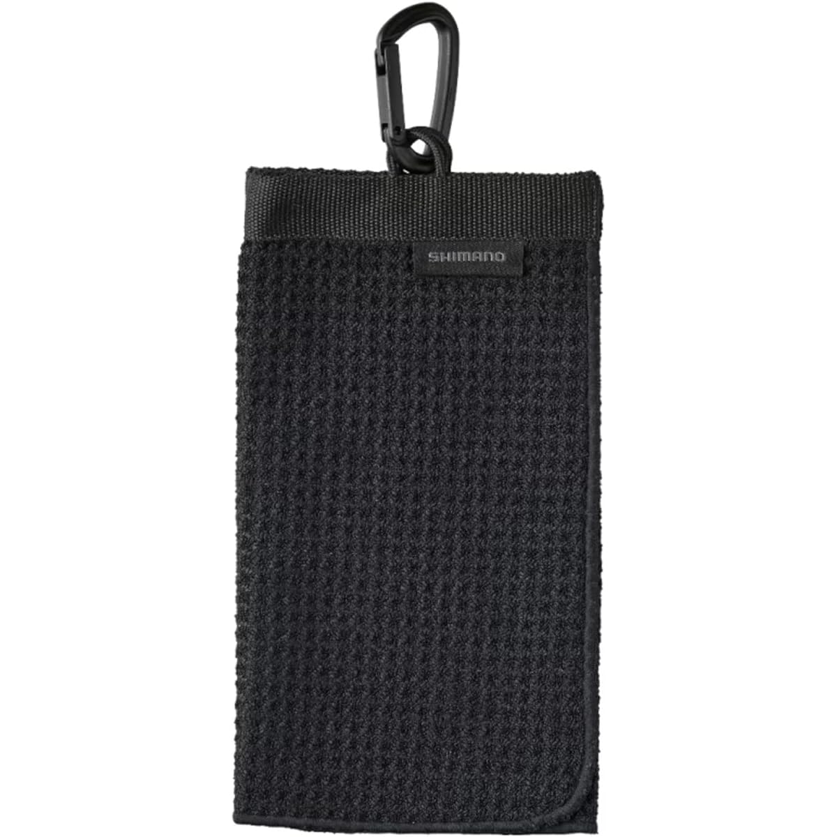 SHIMANO Microfiber Carabiner Towel AC-038W Black