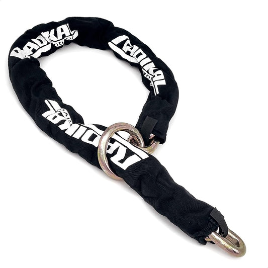 RADIKAL RK14120L Anti-Theft Motorcycle Scooter Chain 14mm Diameter with Loop System Length 120cm