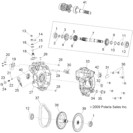 POLARIS ATV Gear display Switch genuine OEM parts 3234002 1 piece