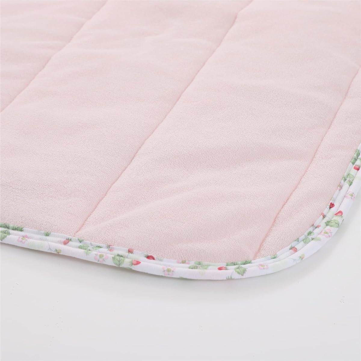 nishikawa [Nishikawa] Bed Pad Single Washable Sinker Pile High Performance Rubber Wild Strawberry Wedgwood Pink CM03500003