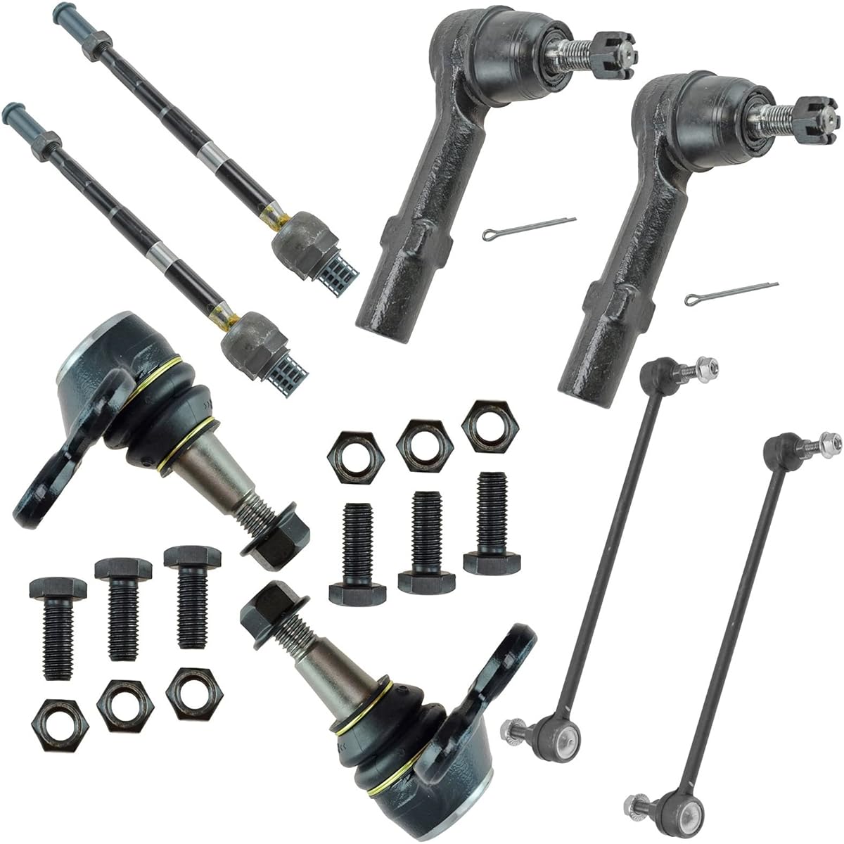 Lower Ball Joint Inner Inner Outer Tie Rod Swaver Link for Acadia Traverse Enclave