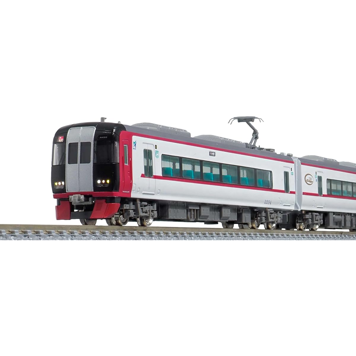 Green Max N Gauge Meitetsu 2200 2230 Series Car Number Selection Type 6-Car Set with Power 31757 Railway Model Train