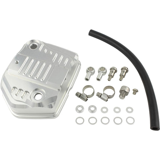 SHIFT UP Oil Shower Billet Head Cover [Silver] 201001-03