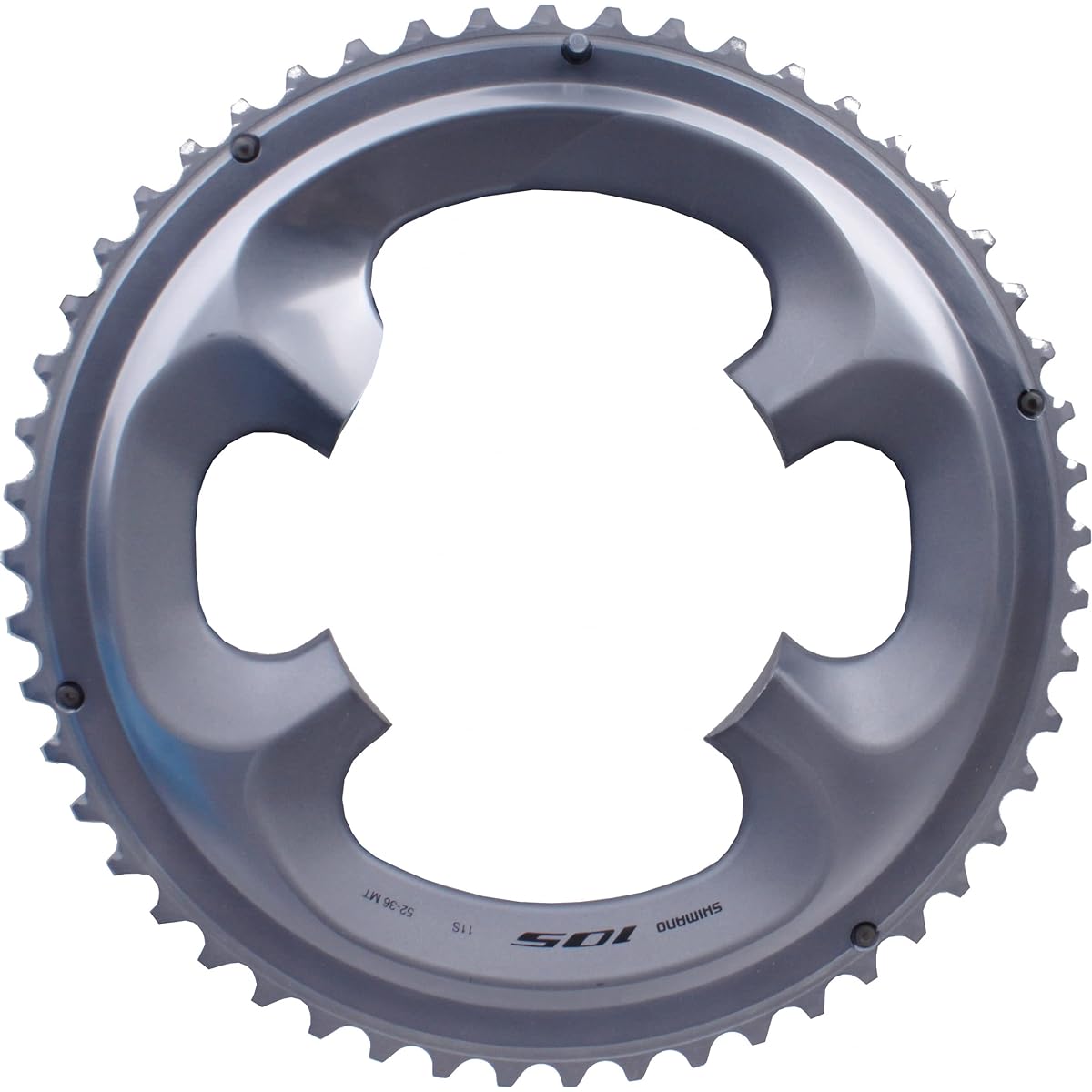SHIMANO Repair Parts Chainring 52T-MT (Silver) for 52-36T FC-R7000 Y1WV98040