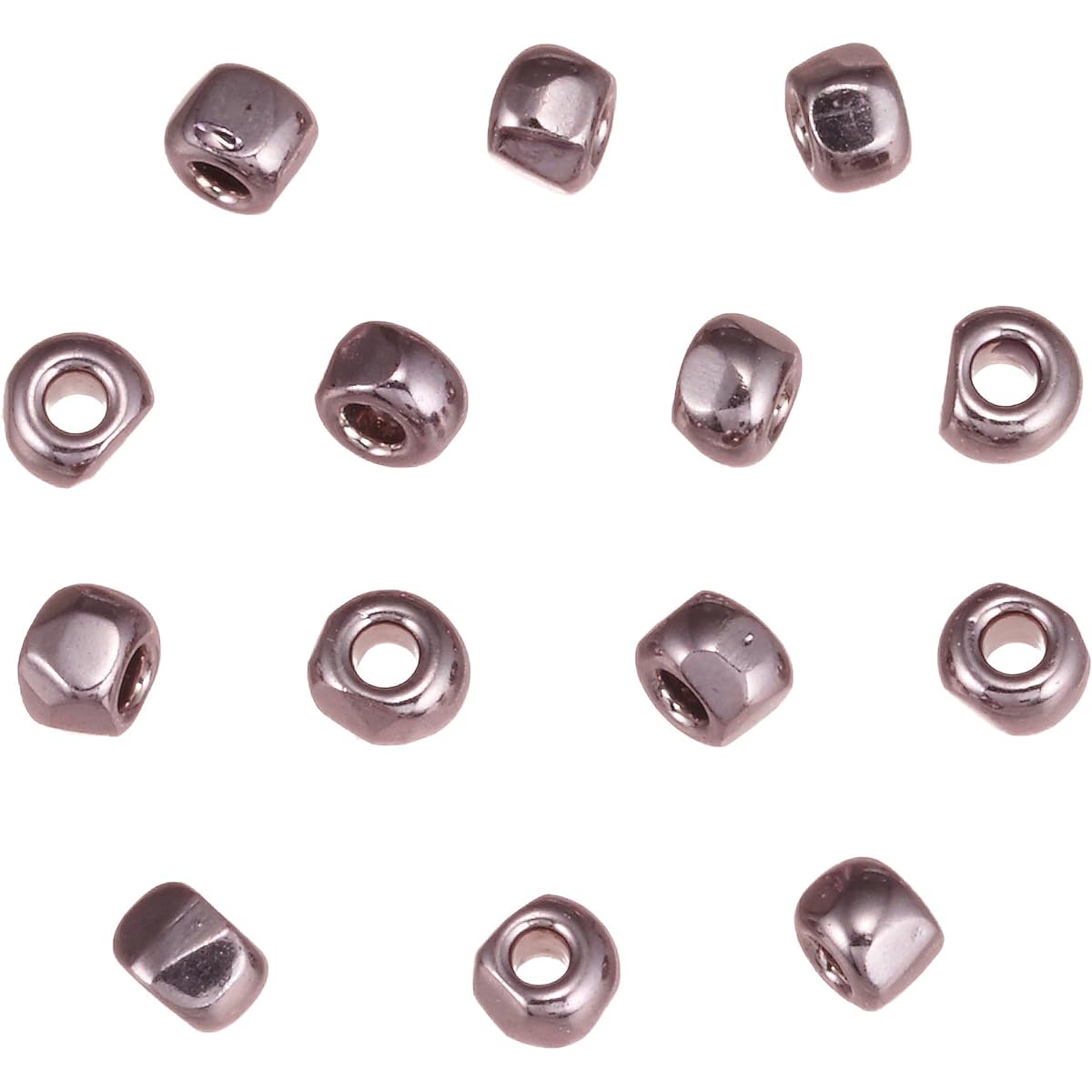 TOHO Three-cut beads, 6 bundles, threading beads, outer diameter approx. 2.2mm, CR-604, 60m