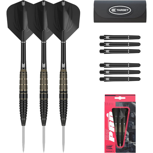 TEAM PRO MIKURU SUZUKI BRASS 18.5G STEEL (brass darts, with special case)