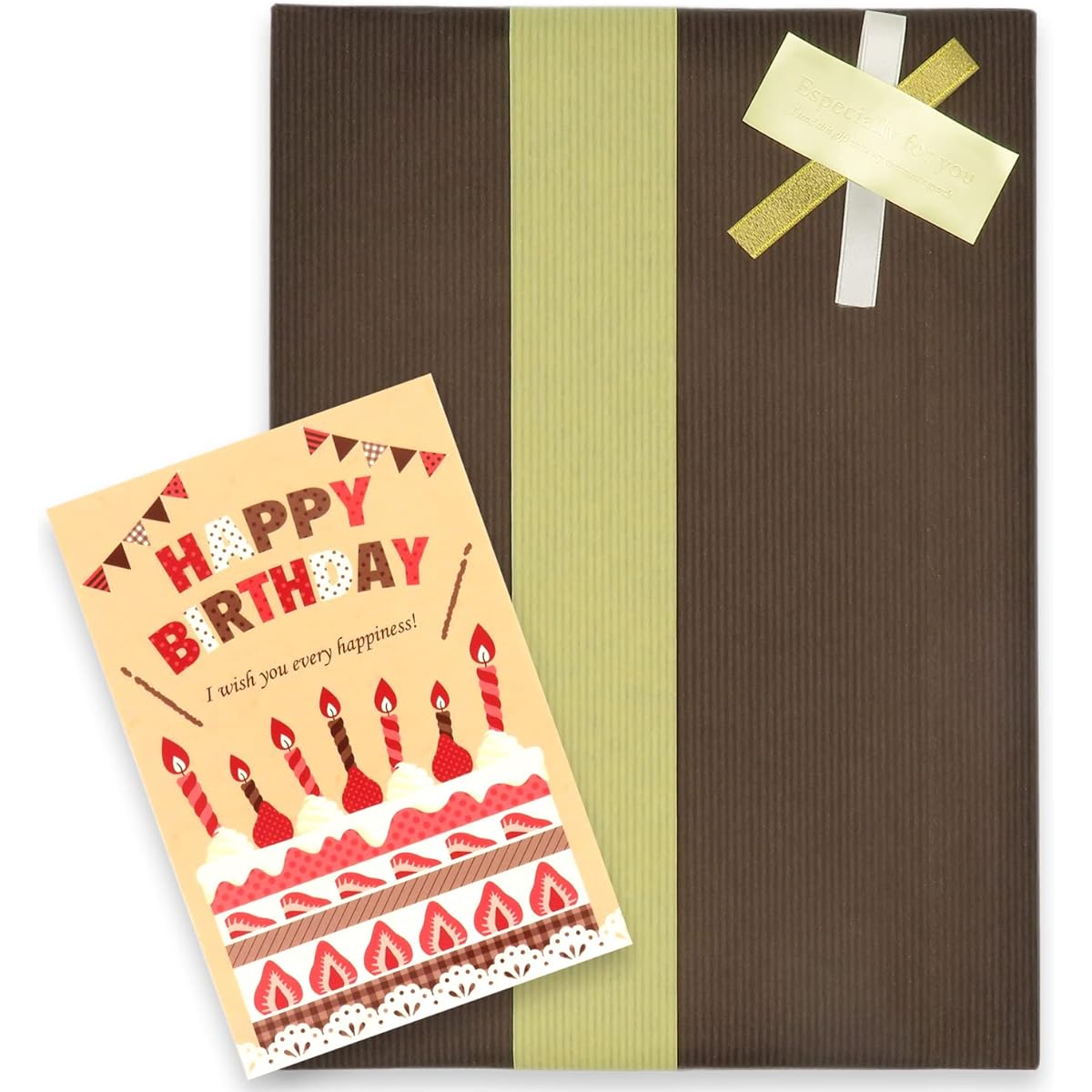 Catalog gift for birthday celebrations [comes with paper bag] (Brown/EO course)