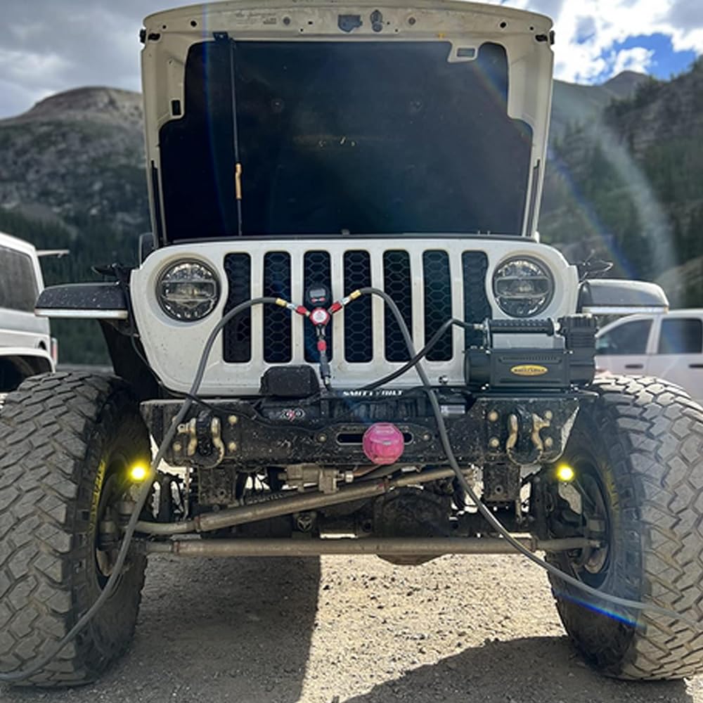Manual Swaber disconnection 1087 Aluminum 07-17 JK JKU Rubicon replacement Electric Swaber Silver Easy installation